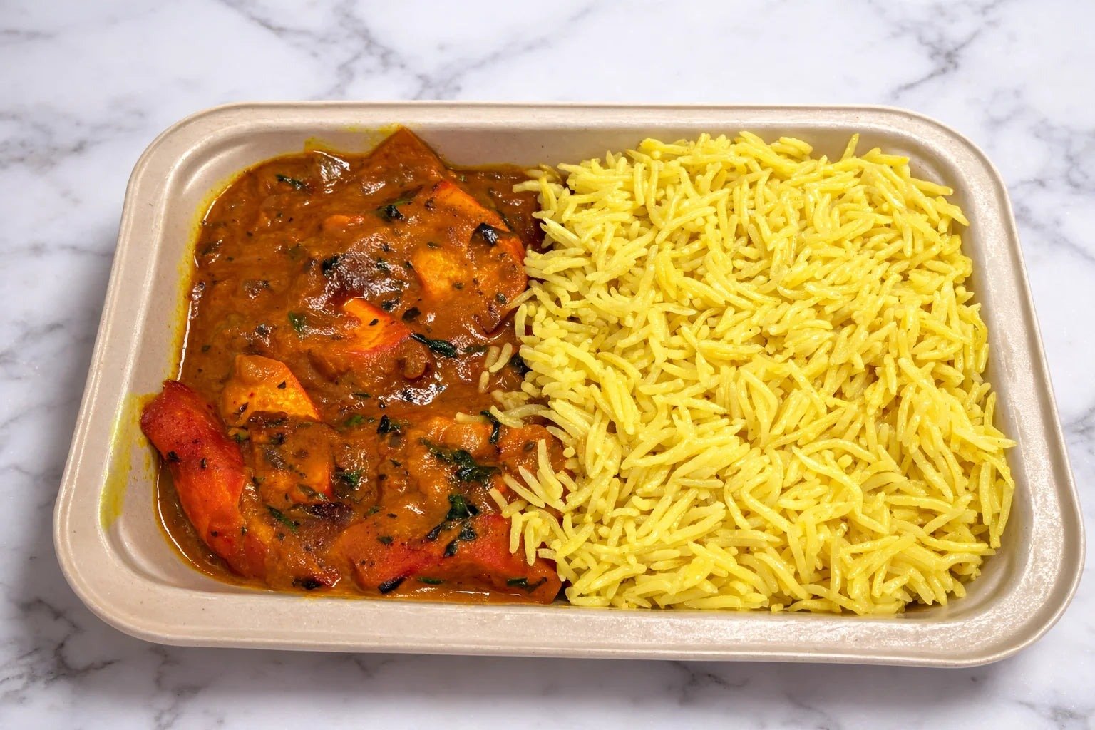 butter-chicken-with-pilau-rice Butter Chicken with Pilau Rice - Image 1